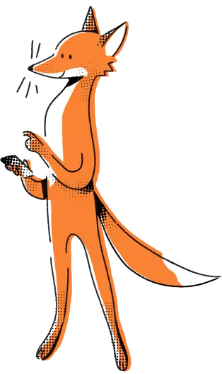 Ringrev fox mascot